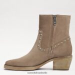 Sam Edelman Bernie Fransenstiefelette Frauen Wildleder aus Zedernholz Schuhwerk 2P8JNV732 - Image 4