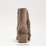 Sam Edelman Bernie Fransenstiefelette Frauen Wildleder aus Zedernholz Schuhwerk 2P8JNV732 - Image 5
