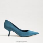 Sam Edelman Bianka Kitten-Heel-Pumpe Frauen wildes Indigo Schuhwerk 2P8JNV721 - Image 2