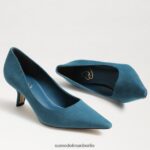 Sam Edelman Bianka Kitten-Heel-Pumpe Frauen wildes Indigo Schuhwerk 2P8JNV721 - Image 7