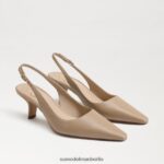 Sam Edelman Bianka Slingback-Pumpe Frauen Beige Schuhwerk 2P8JNV91