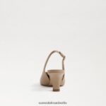 Sam Edelman Bianka Slingback-Pumpe Frauen Beige Schuhwerk 2P8JNV91 - Image 5