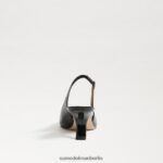 Sam Edelman Bianka Slingback-Pumpe Frauen schwarzes Lackleder Schuhwerk 2P8JNV93 - Image 5