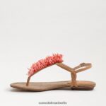 Sam Edelman Brinda Zehenstegsandale Frauen Natursand Schuhwerk 2P8JNV728 - Image 4