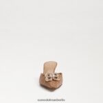 Sam Edelman Brit Tour Kitten Heel Frauen cuoio Schuhwerk 2P8JNV586 - Image 3