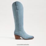 Sam Edelman Britten Westernstiefel Frauen Espenhimmel Schuhwerk 2P8JNV813 - Image 2