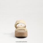 Sam Edelman Carson Espadrille-Keilsandale Frauen gebleichter Weizen Schuhwerk 2P8JNV351 - Image 3