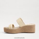 Sam Edelman Carson Espadrille-Keilsandale Frauen gebleichter Weizen Schuhwerk 2P8JNV351 - Image 4