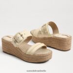 Sam Edelman Carson Espadrille-Keilsandale Frauen gebleichter Weizen Schuhwerk 2P8JNV351 - Image 7