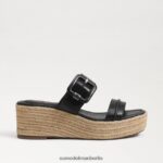 Sam Edelman Carson Espadrille-Keilsandale Frauen Schwarz Schuhwerk 2P8JNV352 - Image 2
