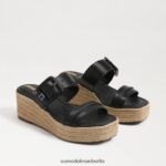 Sam Edelman Carson Espadrille-Keilsandale Frauen Schwarz Schuhwerk 2P8JNV352