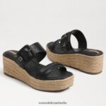 Sam Edelman Carson Espadrille-Keilsandale Frauen Schwarz Schuhwerk 2P8JNV352 - Image 7