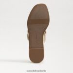 Sam Edelman Chase Espadrille-Keilsandale Frauen Eierschale Schuhwerk 2P8JNV200 - Image 6