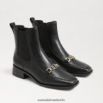 Sam Edelman Chelsea-Bit-Stiefelette von Torance Frauen schwarzes Leder Schuhwerk 2P8JNV847