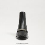 Sam Edelman Chelsea-Bit-Stiefelette von Torance Frauen schwarzes Leder Schuhwerk 2P8JNV847 - Image 3
