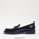 Sam Edelman Christy-Loafer Frauen Black-Box-Leder Schuhwerk 2P8JNV215 - Image 4