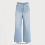 Sam Edelman Codie-Hose mit hohem Bund und weitem Bein Frauen sternenklar Bekleidung 2P8JNV1215 - Image 5