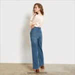 Sam Edelman Codie-Hose mit hohem Bund und weitem Bein Frauen zuma Bekleidung 2P8JNV1230 - Image 4