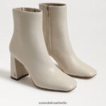 Sam Edelman Codie-Stiefeletten Frauen modernes Elfenbein Schuhwerk 2P8JNV445