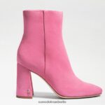 Sam Edelman Codie-Stiefeletten Frauen Rosa Konfetti-Wildleder Schuhwerk 2P8JNV450 - Image 2
