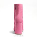 Sam Edelman Codie-Stiefeletten Frauen Rosa Konfetti-Wildleder Schuhwerk 2P8JNV450 - Image 5