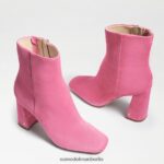 Sam Edelman Codie-Stiefeletten Frauen Rosa Konfetti-Wildleder Schuhwerk 2P8JNV450 - Image 7