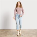 Sam Edelman Cohen Puffpullover Frauen Lavendel Bekleidung 2P8JNV1282