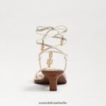 Sam Edelman Dacie Riemchensandale mit Kätzchenabsatz Frauen modernes Elfenbein Schuhwerk 2P8JNV621 - Image 5