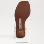 Sam Edelman Dacie Riemchensandale mit Kätzchenabsatz Frauen modernes Elfenbein Schuhwerk 2P8JNV621 - Image 6