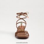 Sam Edelman Dacie Riemchensandale mit Kätzchenabsatz Frauen Sattel Schuhwerk 2P8JNV620 - Image 3
