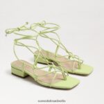 Sam Edelman Daffy-Sandale Frauen Kiwi-Leder Schuhwerk 2P8JNV423