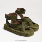 Sam Edelman Dakota-Plateausandale Frauen Farngrün Schuhwerk 2P8JNV581