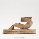Sam Edelman Dakota-Plateausandale Frauen natürlich Schuhwerk 2P8JNV582 - Image 4