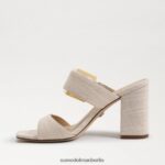 Sam Edelman Dalton-Absatz-Mule Frauen Sand Schuhwerk 2P8JNV563 - Image 4