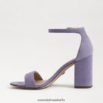 Sam Edelman Daniella Sandale mit Blockabsatz Frauen lila Iris Schuhwerk 2P8JNV307 - Image 4