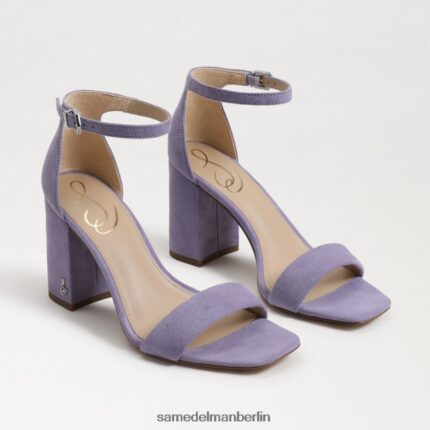 Sam Edelman Daniella Sandale mit Blockabsatz Frauen lila Iris Schuhwerk 2P8JNV307