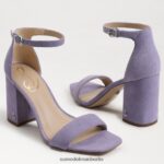 Sam Edelman Daniella Sandale mit Blockabsatz Frauen lila Iris Schuhwerk 2P8JNV307 - Image 7