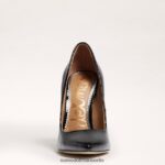 Sam Edelman Danna spitzer Zehenabsatz Frauen schwarzes Lackleder Schuhwerk 2P8JNV411 - Image 3