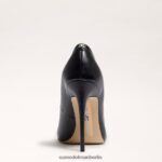 Sam Edelman Danna spitzer Zehenabsatz Frauen schwarzes Leder Schuhwerk 2P8JNV409 - Image 5