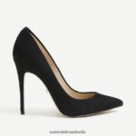 Sam Edelman Danna spitzer Zehenabsatz Frauen schwarzes Wildleder Schuhwerk 2P8JNV413 - Image 2
