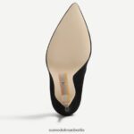 Sam Edelman Danna spitzer Zehenabsatz Frauen schwarzes Wildleder Schuhwerk 2P8JNV413 - Image 6