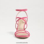 Sam Edelman Delanie Riemchenabsatz Frauen Azaleenrosa Schuhwerk 2P8JNV647 - Image 3