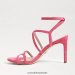 Sam Edelman Delanie Riemchenabsatz Frauen Azaleenrosa Schuhwerk 2P8JNV647 - Image 4