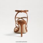 Sam Edelman Delanie Riemchenabsatz Frauen Grenzbraun Schuhwerk 2P8JNV651 - Image 5