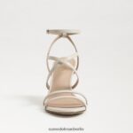 Sam Edelman Delanie Riemchenabsatz Frauen modernes Elfenbein Schuhwerk 2P8JNV645 - Image 3