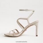 Sam Edelman Delanie Riemchenabsatz Frauen modernes Elfenbein Schuhwerk 2P8JNV645 - Image 4