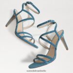 Sam Edelman Delanie Riemchenabsatz Frauen wildes Indigo Schuhwerk 2P8JNV652 - Image 7