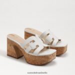 Sam Edelman Dev-Plateausandale Frauen helles Weiss Schuhwerk 2P8JNV545