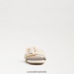 Sam Edelman Diacon-Sandale Frauen modernes Elfenbein Schuhwerk 2P8JNV417 - Image 3