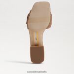 Sam Edelman Diakon-Sandale mit Perlen Frauen cuoio Schuhwerk 2P8JNV193 - Image 6
